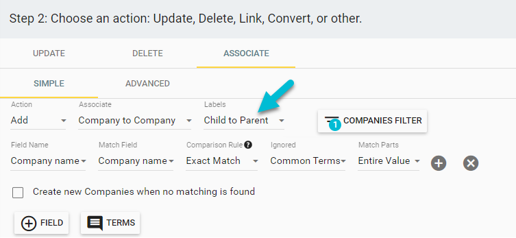 child-parent-grandparent hierarchies in HubSpot